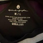 Spiritual Gangster Black and Gray Sports Bra M/L Photo 1