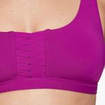 Athleta NWT Adriata Bikini Top Swim Twist Braid Ruche Fuchsia Magenta XXS Photo 2