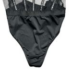 Victoria's Secret Victoria’s Secret Black Subtle Shine Push Up Teddy One Piece Womens XS Photo 3