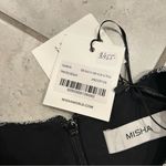 NEW MISHA Susanita Printed Sequin Dress SIZE 10 Black Photo 6