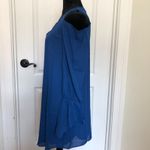 Three Eighty Two  Womens Dress XS Blue Tatianna‎ Cold Shoulder Ruffle Mini NWT Photo 1