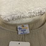 Sea Breeze of CA Womens Swim Coverup Large Tan/Beige‎ Cotton Beach USA Tan Photo 3