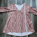 ONDADEMAR AGUSTINA Dress Tunic in Multi Wonder Viper Size Small Mini Dress Red Photo 8