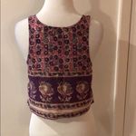 Urban Outfitters  Top Floral Boho Crop Photo 2