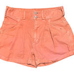 Pilcro  Anthropologie Coral High Rise Shorts Photo 0