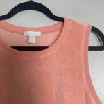 Beyond Yoga Out Of Town Dress Small Peach NEW Sleeveless Terrycloth Beach Lounge Photo 2