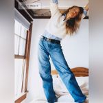 J.Crew  Women’s Lower-rise wide-leg jean in 1984 rigid denim medium blue Size 24 Photo 2