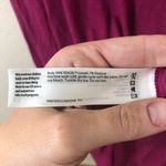 Eileen Fisher  Crew Neck Boxy Dress in Berry Magenta - Size Large Photo 4