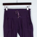 Reebok  Mid Rise‎ Purple Leggings Women's Size XS Photo 2