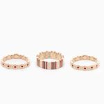 NWOT Roxanne Assoulin set of three bracelets queen of diamond Photo 3