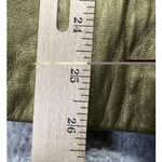 Terry Lewis Classic Luxuries Gold Shimmer Genuine Leather Jacket Large Photo 6