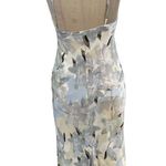 Selfie Leslie  Here Comes the Sun Show Me Love Midi Dress Lily Print Blue Size XS Photo 10