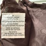 Danny & Nicole  Brown and White Floral A-Line Skirt, size 8 (1 piece) Photo 8