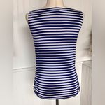 Kenar  Blue & White Striped Top – Small Photo 1