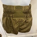 FP Movement by Free People High Waist Olive Green Shorts NWT Size XS Photo 3