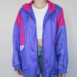 Vintage 80s Wear 2 Colorblock Windbreaker Jacket Size M Photo 2