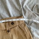 Madewell Harlow Wide Leg Pants Seed Khaki 6 High Rise Drapey Baggy Sailor Linen Photo 10