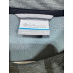 Columbia  Women's Sage Green Black Fleece Cowl Neck Pullover Sweatshirt Size M Photo 2