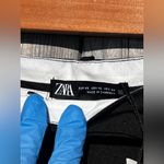 ZARA  Women’s Wide Leg Pleated Black Pants Photo 10