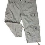 Eddie Bauer Women Light Brown Cargo Pants Size 16 Hiking Athletic Shorts Cotton Photo 0