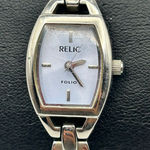 Relic Silver Tone Stainless Steel Women’s Watch Working New Battery Photo 0