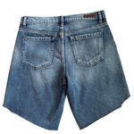 BLANK NYC Anthropologie Tomboy 9” Long Length Cutoff Jean Shorts Size 28 Photo 1