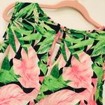 Boutique Palm leaf dress sz small Photo 3