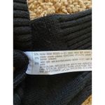 ZARA Black Ribbed Cuff Turtleneck Knit Sweater Shift Mini Dress Womens Small Photo 8