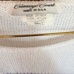 Cambridge Court Vintage Nautical Sailboat Sweater Vest Red White Blue Preppy S Photo 1