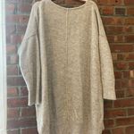 Free People Oversized Grey Sweater Photo 0