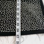 Alberto Makali  Black Gold Studded Embellished Lightweight Cardigan Blouse L NWT Photo 9