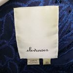 Anthropologie Elevenses by Anthro. Lace Zip Up Jacket Purple/Blue Sz XS Photo 4