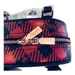 Von Dutch NEW Red & Black Plaid HANDBAG Bowling Bag Crossbody Satchel Purse NWT Photo 7