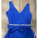 Madison Leigh  Vibrant Blue A Line Dress Belt 4 Photo 3