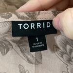 Torrid floral print peplum Georgette midi tank size 1X Photo 8