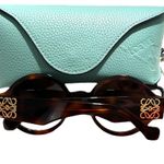 Loewe NIB Story Round Frame Tortoiseshell Acetate Sunglasses Photo 10