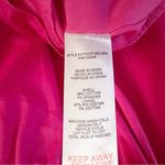 Jason Wu  fuschia Pink Smocked Bodice Tie Neck Open Back Midi Dress Size Medium Photo 8
