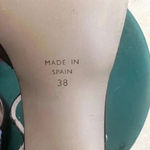 Kurt Geiger  patent leather block heel pumps double ankle strap  size 7.5 (38) Photo 4