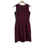 Banana Republic NWT Factory Women’s Sleeveless Sheath Dress Maroon Red Size 2 Photo 1