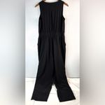 Apt. 9  S Sleeveless Dressy Casual V-Neck Jumpsuit in Black Photo 1