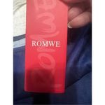 Romwe  Navy/white polka Dot Shift Dress Sz XL NWT Photo 2