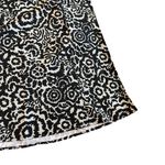 Ripskirt Nightblooms Floral Print Shift Dress Mini Length Sleeveless Medium NWT Black Photo 5