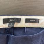 J.Crew  Martie Navy Blue Flat Front Ankle Pants Women Size 6 Preppy Church School Photo 2