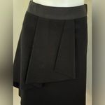 J.Crew  Black Layered Ruffle Shirt. 80% Wool Elastic Waist Thick Material… Photo 4