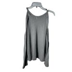 IRO Women Black Cold Shoulder Top Size XS Bherock Whipstitch Moto Blouse #G12-1 Photo 6