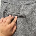 Paige Womens Kara Pants 4 NWT $279 Wide Leg Trouser Knit Heather Gray Pleat Photo 3