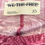 Free People NWOT We The Free Nina Printed Tee Shirt in Magenta Combo XS Photo 6