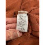 Hudson Gray Button Up Blouse in Rust Size M Photo 6