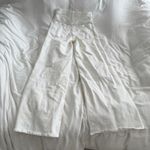 MOTHER The Patch Pocket Undercover Sneak Jeans White Stretch Size 26 Photo 6