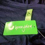 NWT Honeydew Intimates Navy Blue Oversized Keyhole Short Sleeve Tee Shirt (S) Photo 5